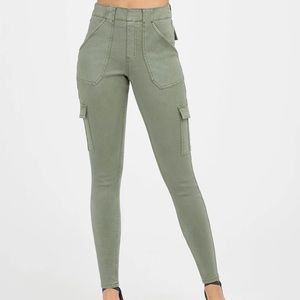 New WT Spanx Twill Ankle Cargo Pant
